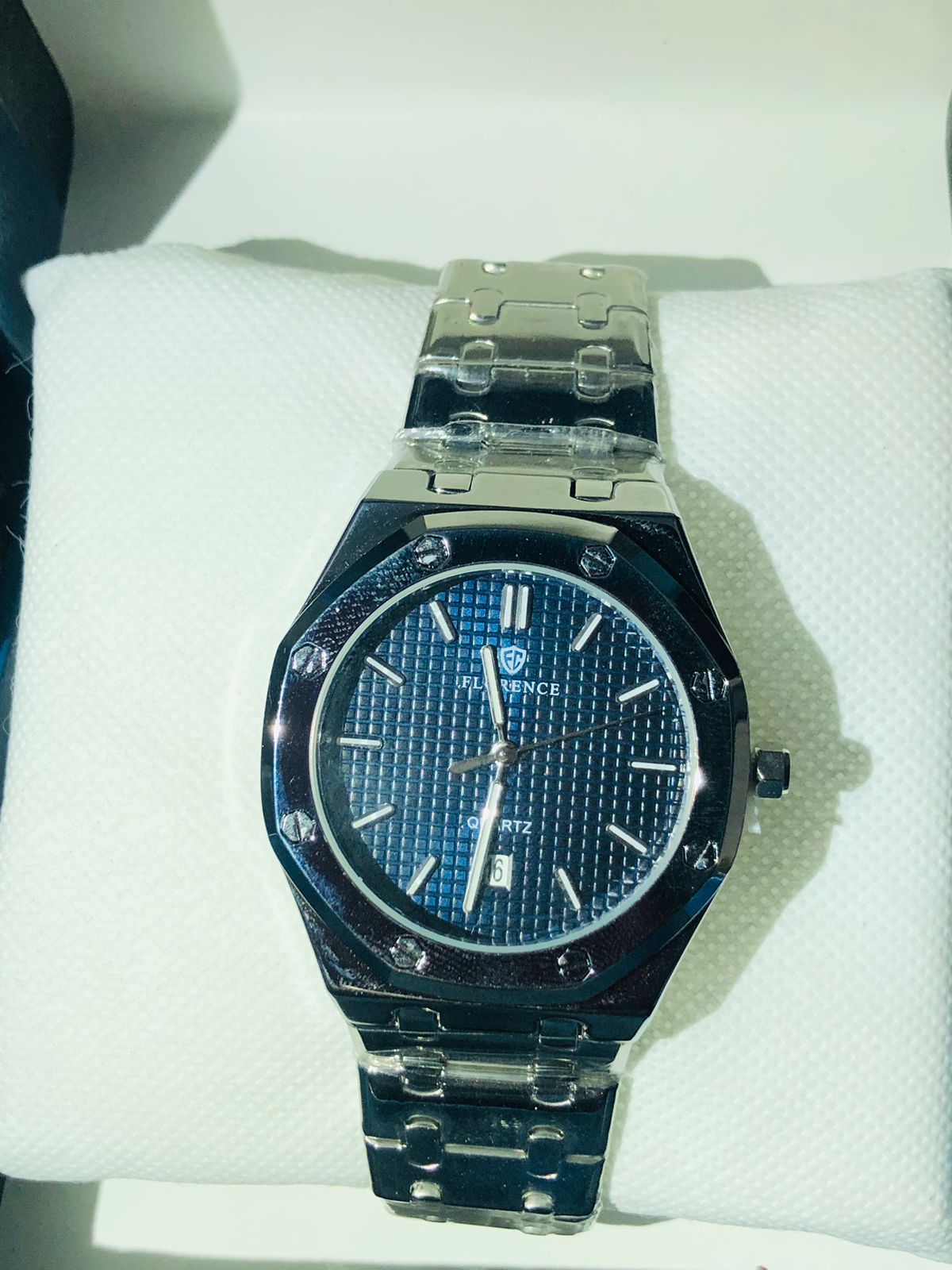 Florance Silver Band Watch